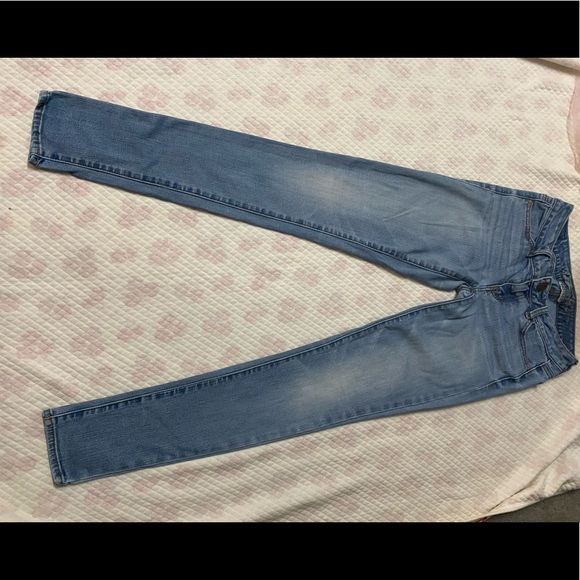 AMERICAN EAGLE BLUE JEANS   size2 stretch - Picture 2 of 8